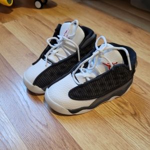 Toddler Jordan Black Flint sneakers